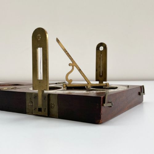 fig 4. Georgian Surveying Compass & Sundial by William Harris & Co London