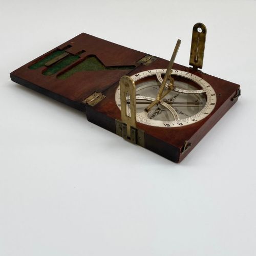 fig 5. Georgian Surveying Compass & Sundial by William Harris & Co London