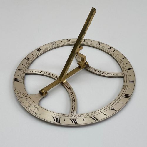 fig 7. Georgian Surveying Compass & Sundial by William Harris & Co London