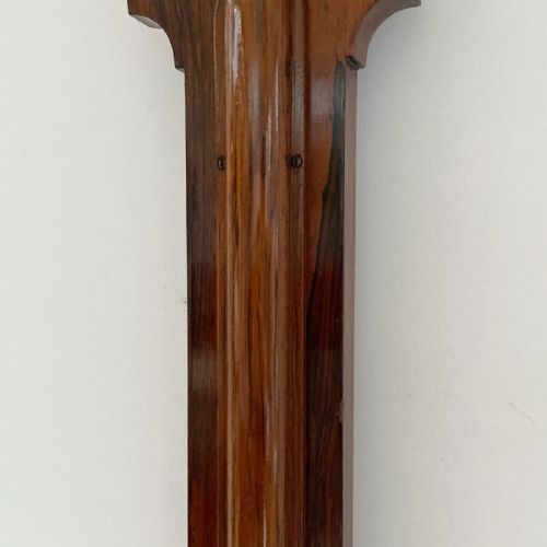 fig 2. Mid Victorian Rosewood Stick Barometer by Negretti & Zambra London