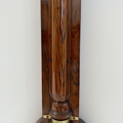 fig 4. Mid Victorian Rosewood Stick Barometer by Negretti & Zambra London