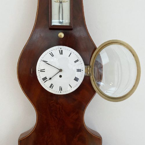 fig 4. George IV Clock Wheel Barometer for Tarelli of Northampton with Tagliabue Provenance