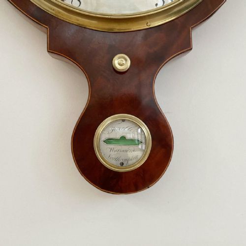 fig 7. George IV Clock Wheel Barometer for Tarelli of Northampton with Tagliabue Provenance
