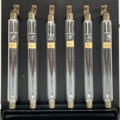 LATE VICTORIAN GEISSLER TUBE CROSS VACUUM SCALE - ADDITIONAL PHOTO 1