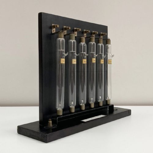 LATE VICTORIAN GEISSLER TUBE CROSS VACUUM SCALE - ADDITIONAL PHOTO 5