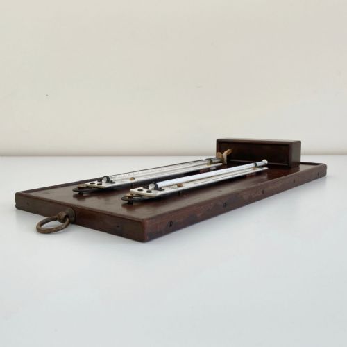 fig 6. Victorian Wall Mounted Hygrometer by Negretti & Zambra London