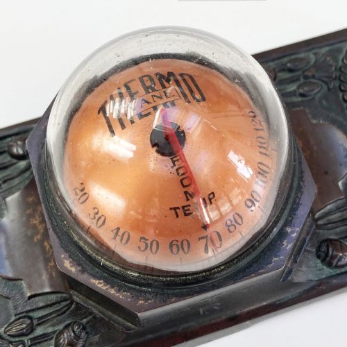 fig 5. Art Deco Thermo Vane Desk Thermometer by Schaeffer & Budenberg New York