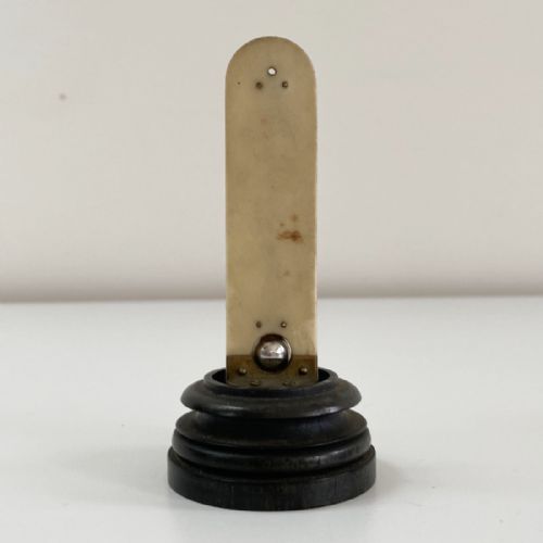 fig 5. Rare Victorian Cased Miniature Desk Thermometer by CW Dixey of Bond Street, London