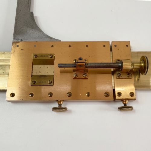 fig 6. Huge Cased Set of Engineers Vernier Calipers by Troughton & Simms London