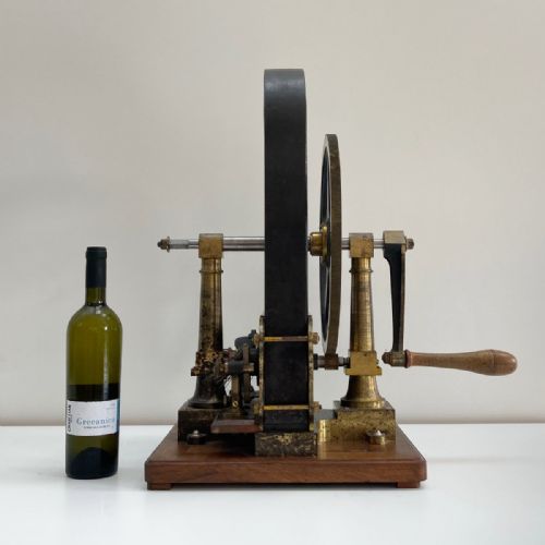 fig 2. Mid Victorian Mark III Gramme Dynamo & Motor No.1122 by Breguet of Paris
