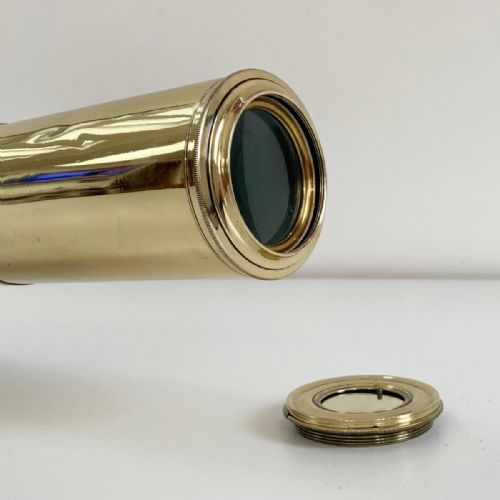 fig 2. William IV Two Draw Telescope by Thomas Rubergall London
