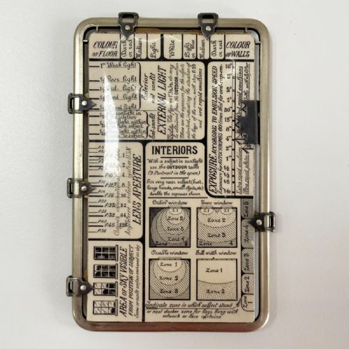 fig 3. Le Posographe Photographic Exposure Calculating Machine by Auguste Kauffman