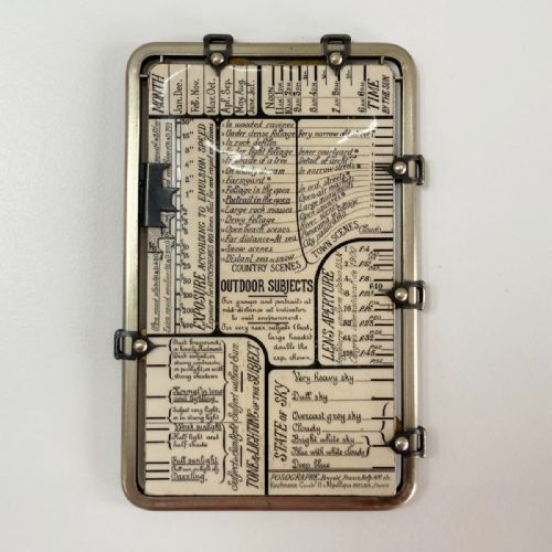 fig 4. Le Posographe Photographic Exposure Calculating Machine by Auguste Kauffman