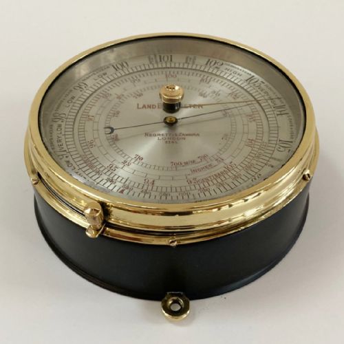 fig 4. Rare Land Aneroid Barometer by Negretti & Zambra, London