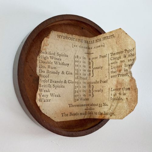 fig 2. Late Eighteenth Century Hydrostatic Bubbles by Charles Aiano London