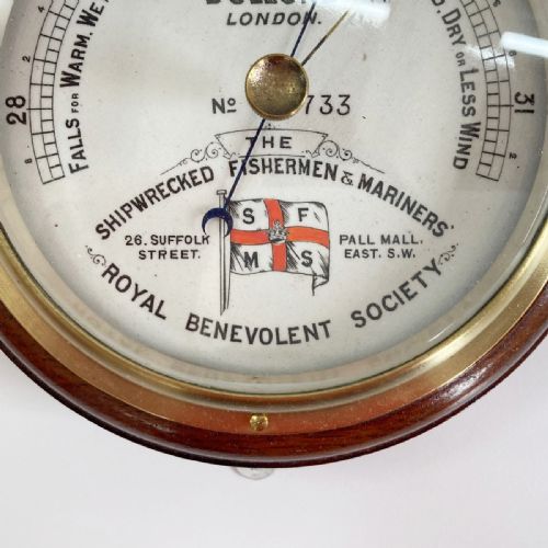 fig 2. Victorian Shipwrecked Fishermen & Mariners Benevolent Society Barometer by Dollond