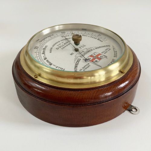 fig 3. Victorian Shipwrecked Fishermen & Mariners Benevolent Society Barometer by Dollond