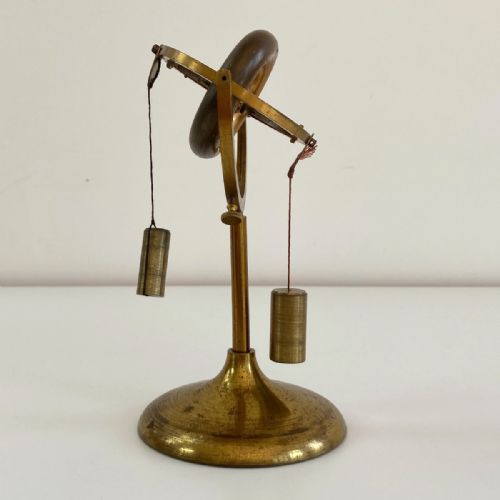 fig 2. Victorian Cased Demonstration Gyroscope by Elliott Brothers London