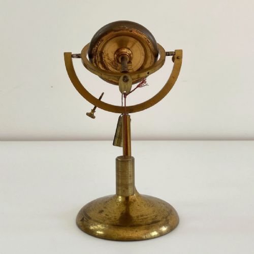 fig 6. Victorian Cased Demonstration Gyroscope by Elliott Brothers London