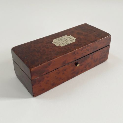 fig 4. Miniature Pocket Sikes Hydrometer by Joseph Long of Eastcheap London