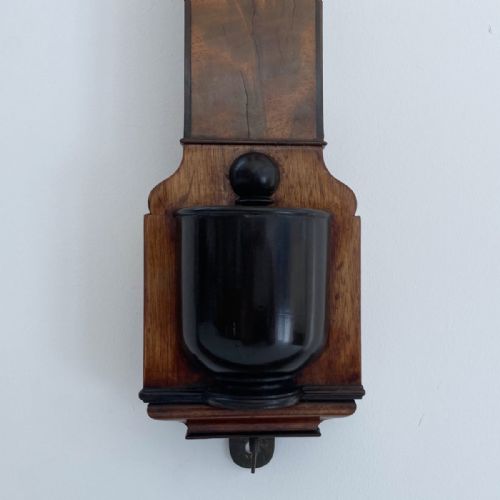 fig 2. Early Victorian Mahogany Stick Barometer by Patrick Adie of London