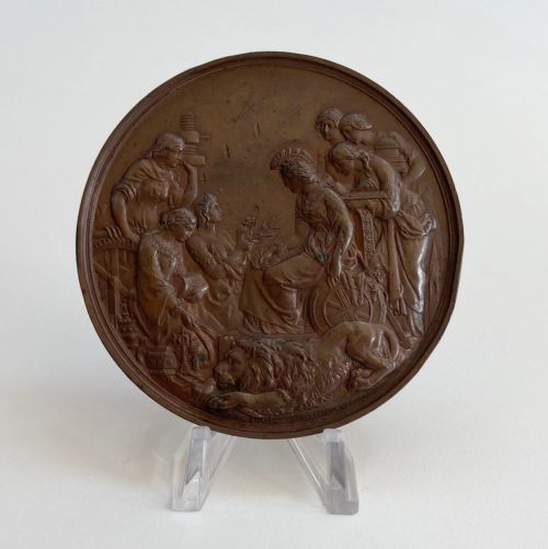 1862 London Exhibition Jurors Medal to Colonel Sir John St George of the Royal Artillery