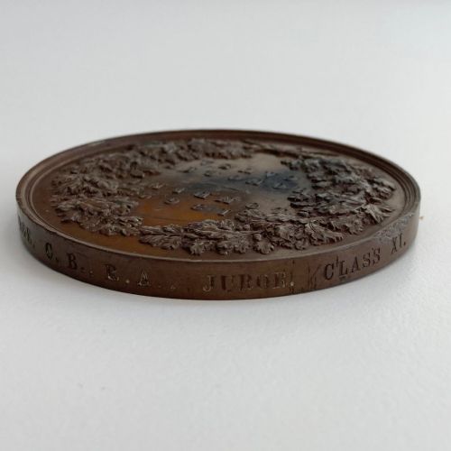 fig 3. 1862 London Exhibition Jurors Medal to Colonel Sir John St George of the Royal Artillery