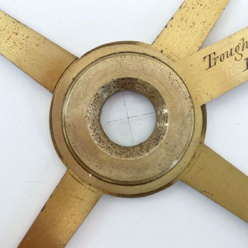 fig 7. Circular Protractor by Troughton & Simms owned by Brenton Symons Cornish Mining Engineer
