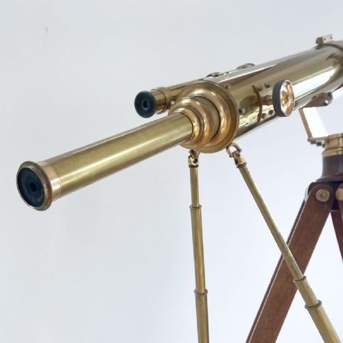 fig 5. Late Victorian Cased Telescope on Stand by T Cooke & Sons of York