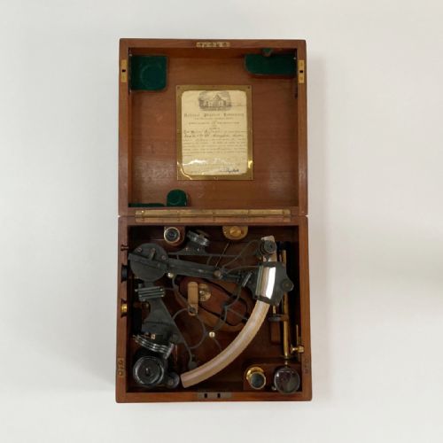 Mark I Bell Pattern Sextant with Full Accessories by Heath & Co of London