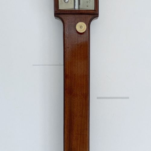 fig 3. Early Victorian Platinum Scale Stick Barometer by John Newman, 122 Regent Street London