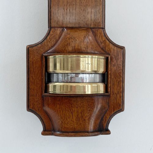 fig 4. Early Victorian Platinum Scale Stick Barometer by John Newman, 122 Regent Street London