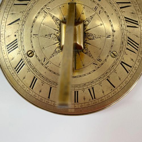 fig 2. Georgian Five Inch Sun Dial by Matthew Berge - Royal Observatory Interest