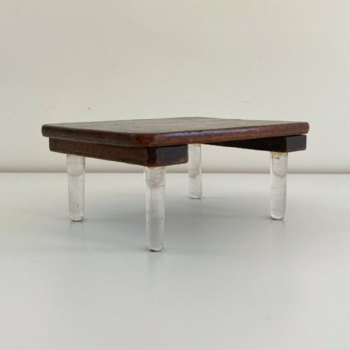 Eighteenth Century Electrostatic Insulating Stool or Lightning Stool