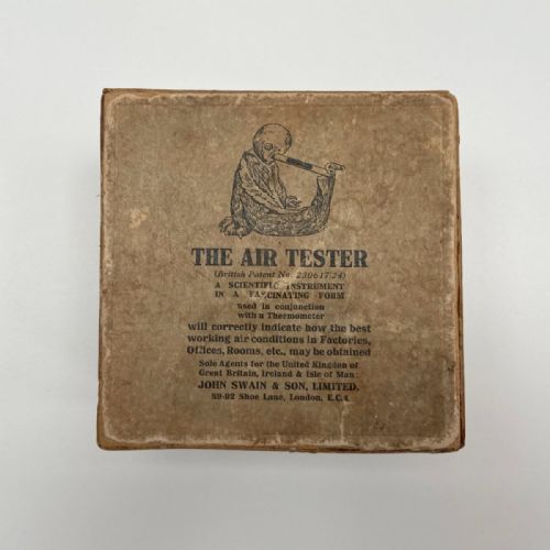 fig 6. Art Deco Dragoyle Air Tester by John Swain & Son Ltd