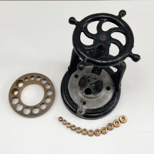 fig 4. Early Twentieth Century Pinfolds Patent Archimedian Ring Sizing Tool