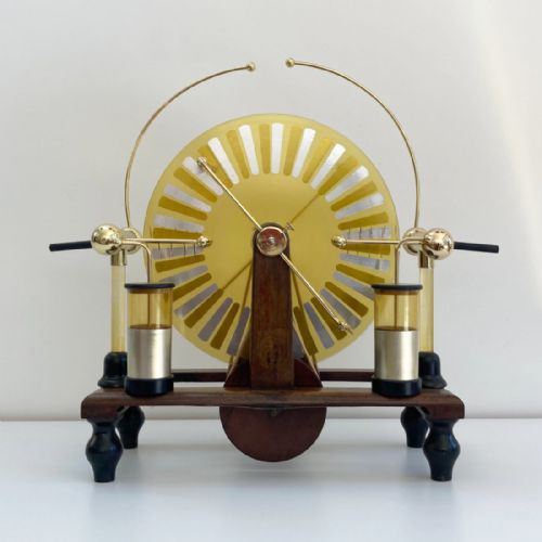 fig 3. Very Large Late Victorian Wimshurst Machine by King Mendham & Co Bristol