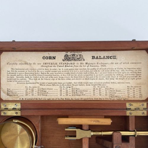fig 3. Georgian Chondrometer or Corn Balance by Dollond London