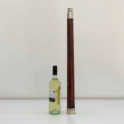 fig 7. Mid Victorian Cased Single Draw Marine Telescope by Troughton & Simms London