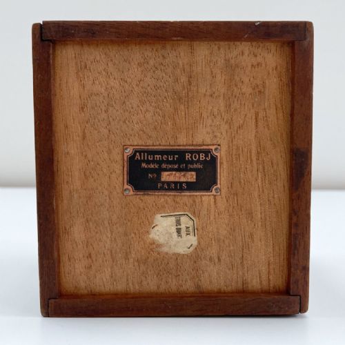 fig 4. Art Deco Dry Cell Battery Operated Table Lighter by Robj Paris