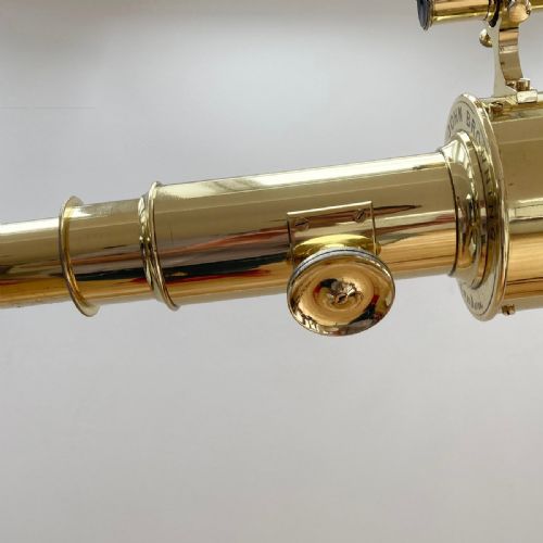 fig 6. Mid Victorian Astronomical Telescope on Stand by John Browning 63 The Strand London