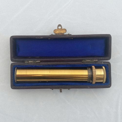 Mid Victorian Cased Miniature Spectroscope by John Browning of the Strand London