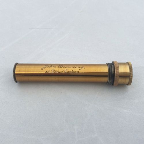 fig 1. Mid Victorian Cased Miniature Spectroscope by John Browning of The Strand London