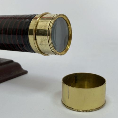 fig 2. Early Victorian Cased Miniature Baleen Telescope by WE & F Newton of Fleet Street