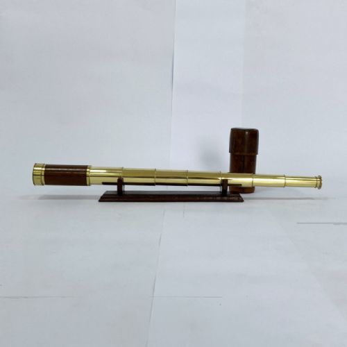 fig 2. Royal Navy Seven Draw Telescope by Robert Bate of Poultry London