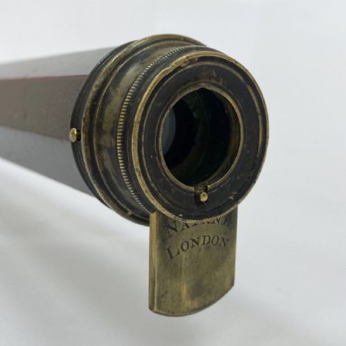 fig 4. Eighteenth Century Reverse Taper Marine Telescope by Edward Nairne