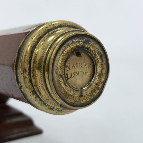 fig 3. Mid Eighteenth Century Octagonal Telescope by Edward Nairne London