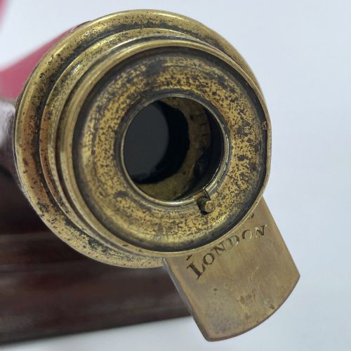 fig 4. Mid Eighteenth Century Octagonal Telescope by Edward Nairne London