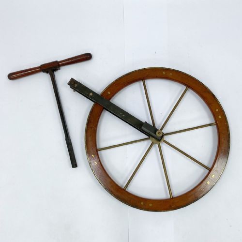 fig 2. Cased Victorian Surveyors Wheel by Stanley for The Grand Union Canal Company