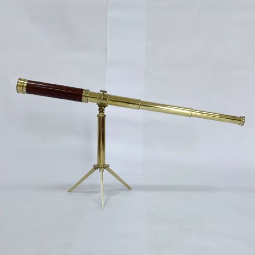 fig 1. Regency Period Cased Telescope on Stand by Joseph Smith of Royal Exchange London
